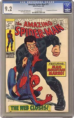 Buy Amazing Spider-Man #73 CGC 9.2 1969 0144250005 • 345.54£