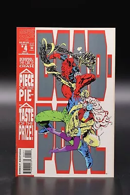 Buy Deadpool The Circle Chase (1993) #4 1st Print Joe Madureira 1st Mini-Series NM • 8£