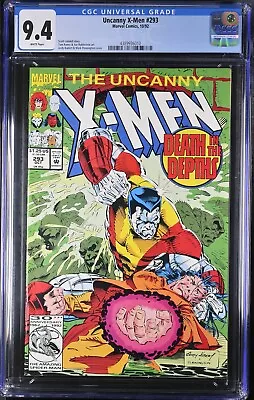 Buy Uncanny X-Men 293 10/92 Marvel Comics CGC 9.4 • 42.45£