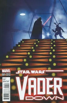 Buy Marvel Star Wars: Vader Down #1 - Chip Zdarsky Jaxxon Variant Cover - VF/NM • 4.99£