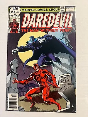 Buy Daredevil 158 Death Of Death-stalker Frank Miller Cover & Art Marvel Comics 1979 • 118.12£