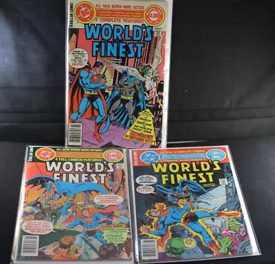 Buy World's Finest 259 260 261 Batman Superman VF Comic Lot • 7.82£