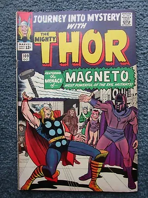 Buy 1964 Journey Into Mystery Thor  Issue #109 Marvel Comic Book-Nice Shape • 99.93£