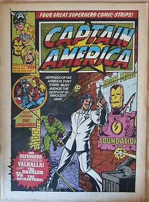 Buy Captain America #5 Marvel Comics UK 1981 Dazzler, Thor, Iron Man • 4£