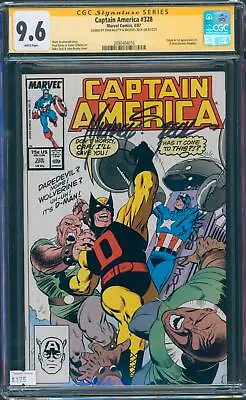 Buy Captain America #328 9.6 CGC Signed By John Beatty & Michael Zeck • 138.14£