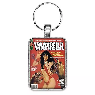 Buy Vampirella Magazine #113 Cover Key Ring Or Necklace Sexy Horror Comic Jewelry • 10.39£