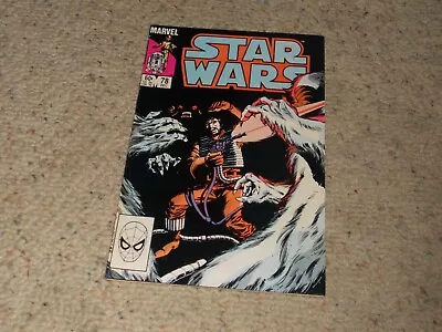 Buy 1983 STAR WARS Marvel Comic Book #78 - HOTH STUFF - Nice Copy!!! • 9.65£