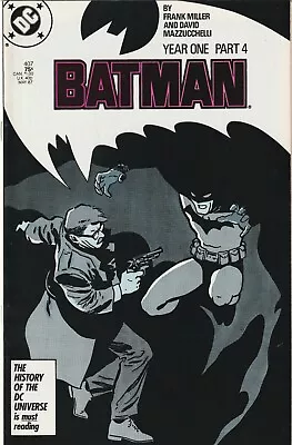 Buy Batman #407 / Year One Pt 4 / Miller / Mazzucchelli / Dc Comics 1987 • 16.98£