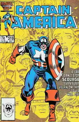 Buy Captain America (1st Series) #319 VF/NM; Marvel | Mark Gruenwald Scourge - We Co • 8.79£
