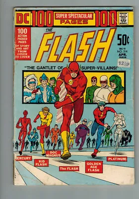 Buy Flash (1959) # 214 (3.0-GVG) (1005473) Rogues Gallery 1972 • 27£