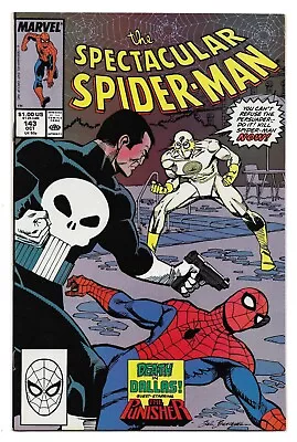 Buy Spectacular Spider-Man #143 : NM- :  Deadline In Dallas  : Punisher • 2.95£