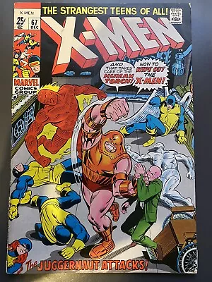 Buy Uncanny X-Men #67 Marvel Comics 1963 Series • 52£