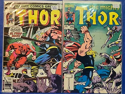Buy 2 The Mighty Thor Comics 290 & 346 Marvel Comics Lot 2 • 4.89£