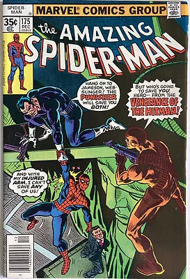 Buy Amazing Spider-Man #175 VF December 1977 Punisher Appearance & Death Of Hitman • 27.49£