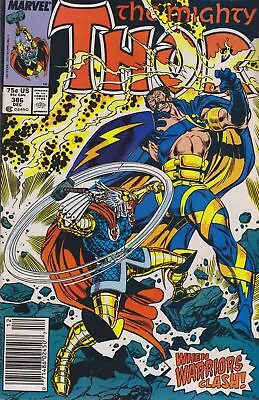 Buy Thor #386 (Mark Jewelers) VG; Marvel | Low Grade - 1st Appearance Leir - We Comb • 6.80£