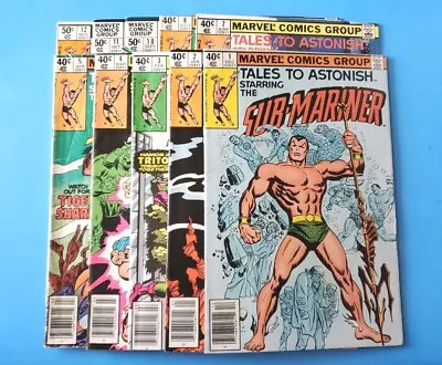 Buy Tales To Astonish (1979) #1-5, 7, 8, 10-12 - Namor Sub-Mariner Marvel Comics Lot • 12.16£