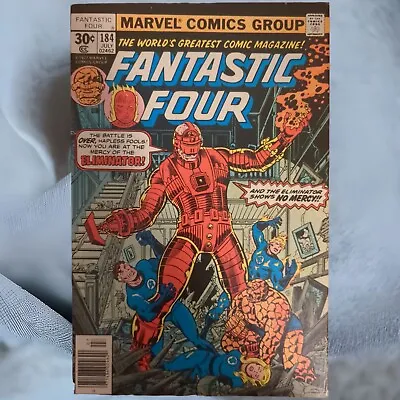 Buy Fantastic Four #184 - 30¢ Cover Price (1977) • 4.77£