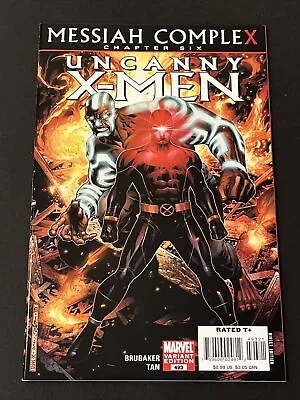 Buy Uncanny X-Men #493 Variant Cover Marvel Comics NM 2008 Messiah Complex • 8.03£