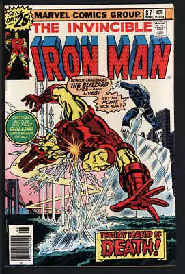 Buy Iron Man #87 8.0 // Origin Of Blizzard Marvel Comics 1976 • 26.88£