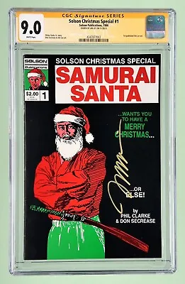 Buy Solson Christmas Special #1 (CGC 9.0) 1986, Signed By Jim Lee, 1st Published Art • 359.78£