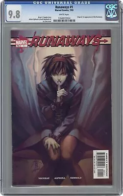 Buy Runaways #1 CGC 9.8 2003 1264072024 • 221.37£