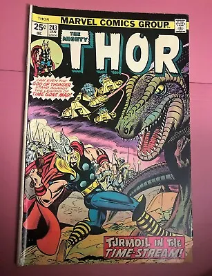 Buy Thor #243 - 1976 1st Appearance. Time Twisters • 20.11£