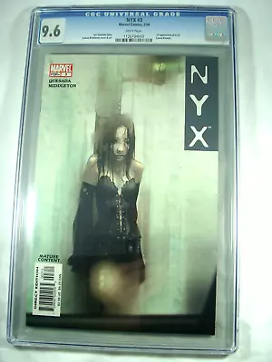 Buy NYX #3 CGC 9.6 1st Appearance X-23 2004 • 955.95£