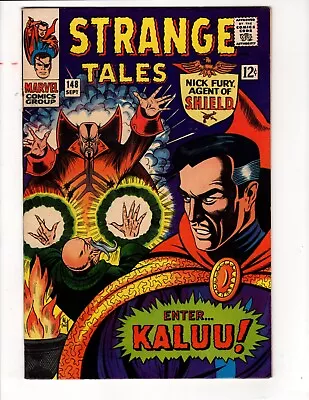 Buy Strange Tales #148 -Marvel 1966(THIS BOOK HAS MINOR RESTORATION SEE DESCRIPTION) • 20.16£