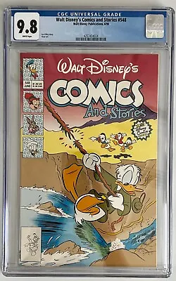Buy CGC 9.8 Walt Disney's Comics And Stories #548 1990 1st Walt Disney Publications • 71.49£