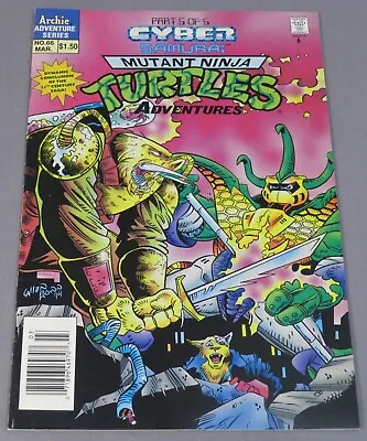 Buy TEENAGE MUTANT NINJA TURTLES ADVENTURES #66 VF+ Archie Comics 1995 • 51.24£