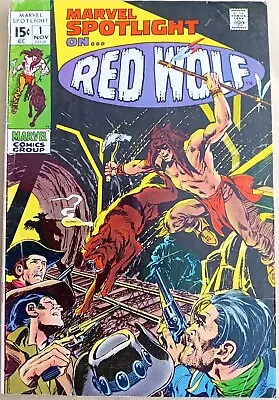 Buy Marvel Spotlight #1 - VG- (3.5) - Marvel 1971 - 15 Cents Copy - Red Wolf App • 14.50£