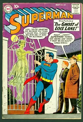 Buy SUPERMAN #129 VG/FINE (1959) The Ghost Of Lois Lane DC Comics • 59.92£