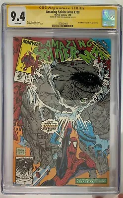 Buy Amazing Spiderman 328 Cgc 9.4 Signed By Todd McFarlane • 197.95£