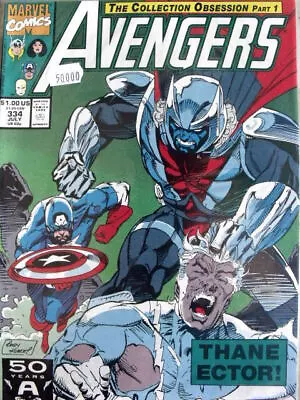 Buy 1991 AVENGERS 334 Ed. Marvel Comics [G.220] • 4.37£