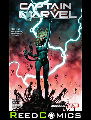 Buy CAPTAIN MARVEL VOLUME 4 ACCUSED GRAPHIC NOVEL Paperback Collects (2019) #17-21 • 12.99£