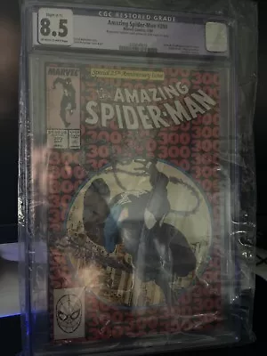 Buy The Amazing Spider-Man #300 Newsstand Marvel 1st Print 1988 CGC8.5 Purple Label • 275£