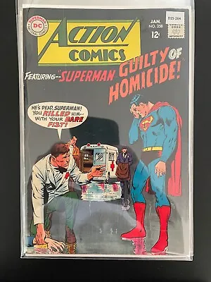 Buy Action Comics Vol.1 #358 1968 Neal Adams Low Grade 4.0 DC Comic Book D15-164 • 14.38£