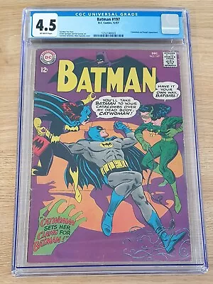 Buy Batman 197 From 1968 CGC 4.5 Early Batgirl & Catwoman Appearances • 75£