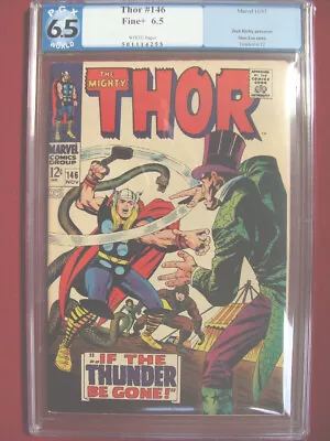 Buy Thor 146 PGX 6.5 Not CGC Stan Lee/Kirby • 67£