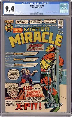 Buy Mister Miracle #2 CGC 9.4 1971 3973392007 • 179.89£