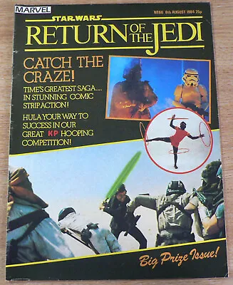 Buy Star Wars Return Of The Jedi Weekly #60 August 1984 Marvel UK • 12£