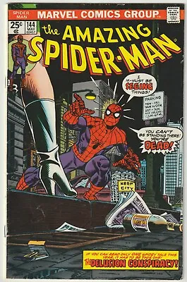 Buy Amazing Spider-Man 144  (Marvel 1963 Series)   VG/FN • 39.95£