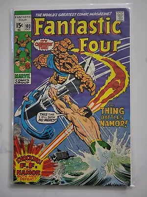Buy Fantastic Four #103 (1970) 2nd App. Agatha Harkness - See Pics For Condition  • 26.17£
