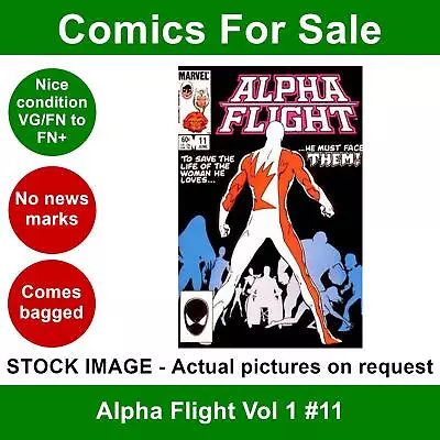 Buy Marvel Alpha Flight Vol 1 #11 Comic VG/FN+ 01 June 1984 • 3.99£