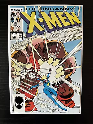 Buy Uncanny X-Men #217 Juggernaut & Dazzler VF- 1987 Marvel Comics • 3.15£