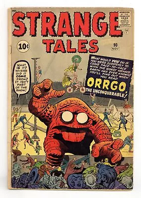 Buy Strange Tales #90 GD+ 2.5 1961 • 62.46£