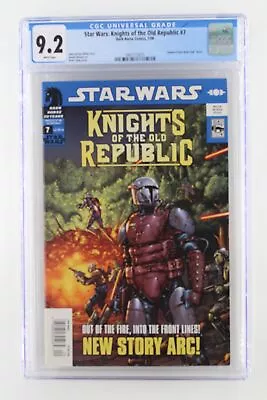 Buy Star Wars: Knights Of The Old Republic #7 - Dark Horse 2006 CGC 9.2  Science Fic • 30.75£