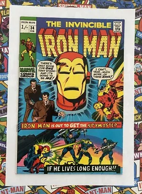 Buy Iron Man #34 - Feb 1971 - Spymaster Appearance! - Vfn/nm (9.0) Pence Copy! • 37.49£