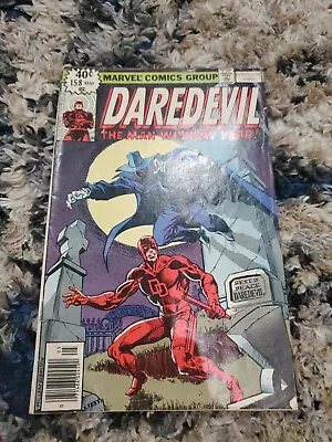 Buy Daredevil #158 1st Frank Miller Issue. 1979 VF • 80.42£