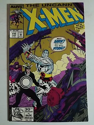 Buy Uncanny X-Men (1963) #248 - Very Fine/Near Mint - Gold Second Printing Variant  • 9.49£